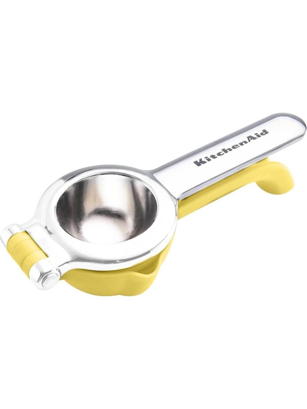 Kitchenaid Citrus Juice Press Squeezer for Lemons and Limes with Seed Catcher an